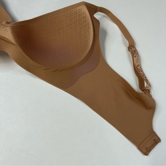 NEW Victorias Secret Small Lightly Lined Bralette Bra Solid Beige No Wire #2477 - Picture 8 of 10